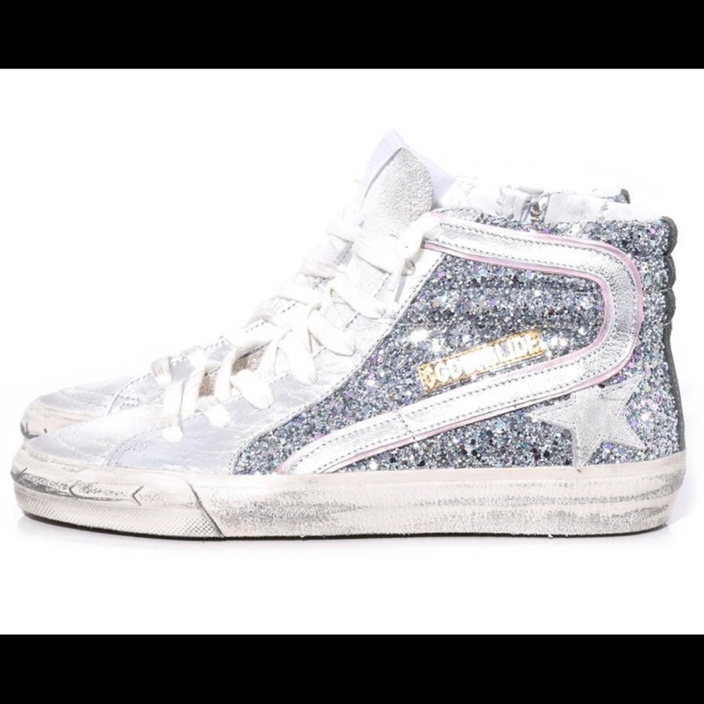 Golden Goose glitter sneakers
